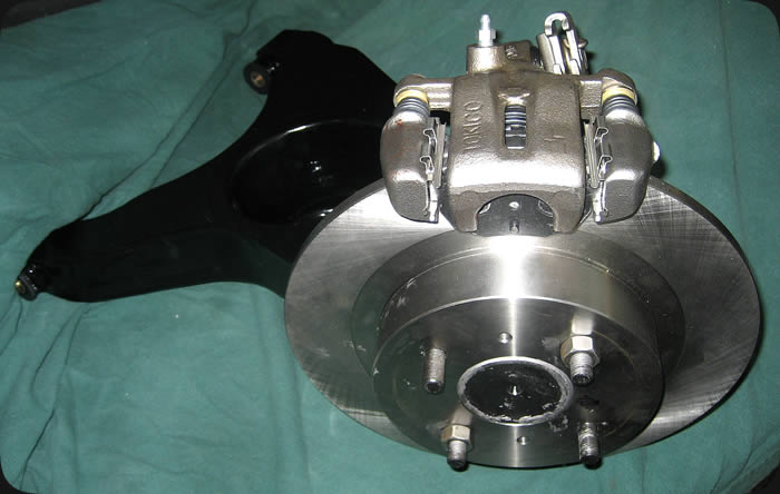 Specialty Engineering automotive Datsun 510 rear brake upgrade