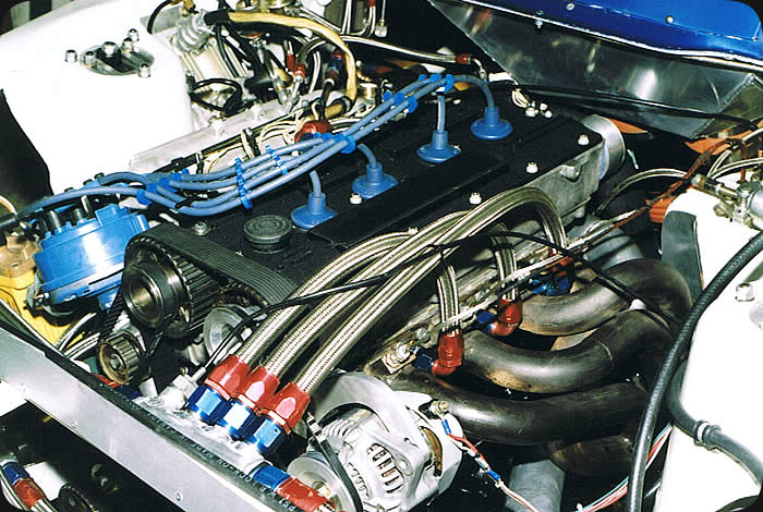 Race car tuning and turbocharging of Cosworth Vega